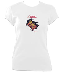 Lunasa Cas Ladies Fitted T-shirt - White