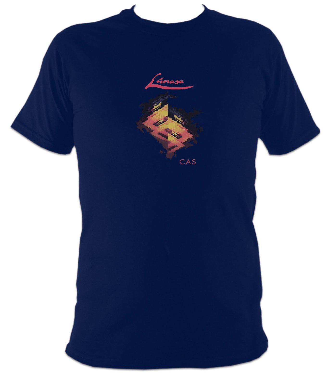 Lúnasa "Cas" T-shirt - T-shirt - Navy - Mudchutney
