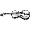 Fiddle Sketch Hoodie-Hoodie-Mudchutney