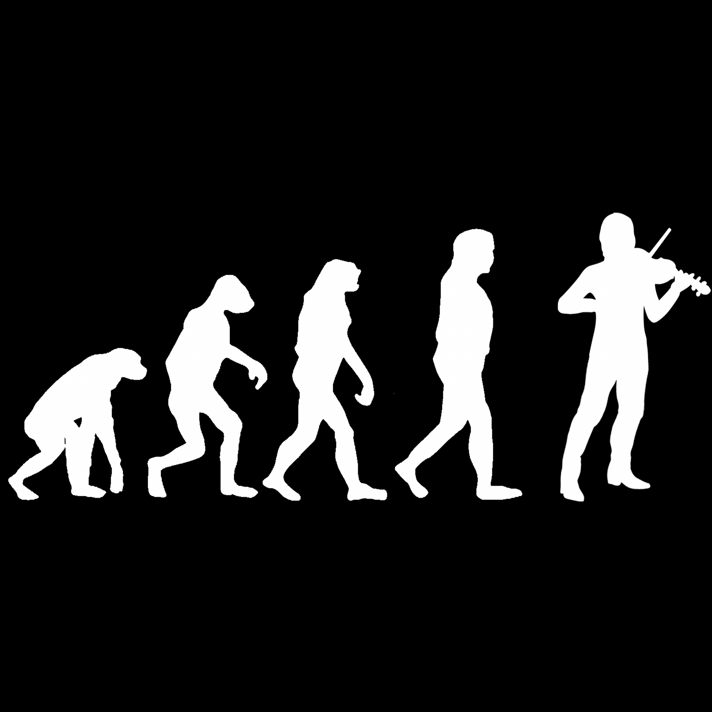 Evolution of Fiddle Players Sweatshirt