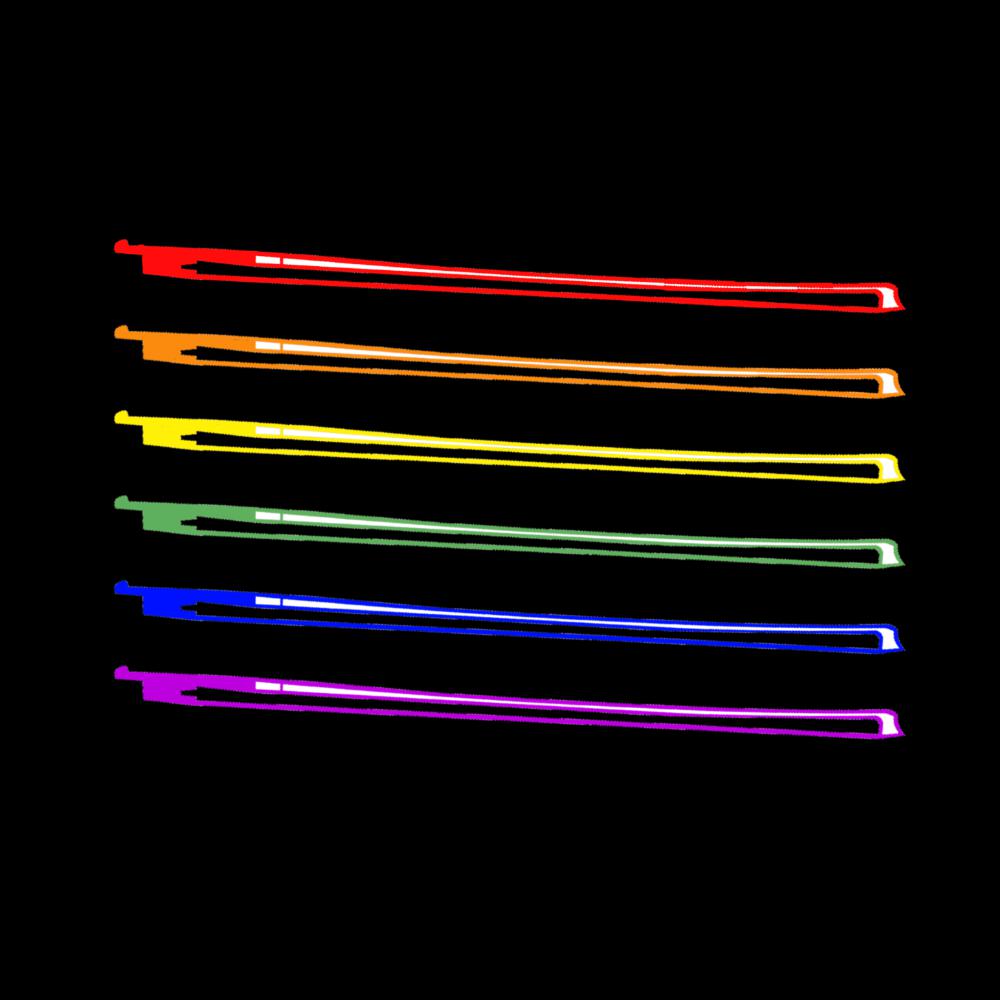 Rainbow Bows Hoodie-Hoodie-Mudchutney