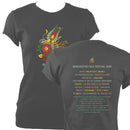 Manchester Folk Festival 2021 Ladies Fitted T-shirt
