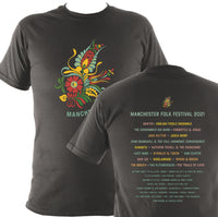 Manchester Folk Festival 2021 T-shirt