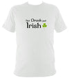 Not drunk just Irish T-shirt - T-shirt - White - Mudchutney