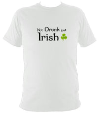 Not drunk just Irish T-shirt - T-shirt - White - Mudchutney