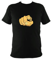 Pointing at YOU T-Shirt - T-shirt - Black - Mudchutney