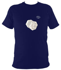 Lachenal English Concertina T-Shirt - T-shirt - Navy - Mudchutney