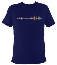 Soundwave T-Shirt - T-shirt - Navy - Mudchutney