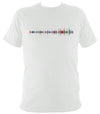 Soundwave T-Shirt - T-shirt - White - Mudchutney