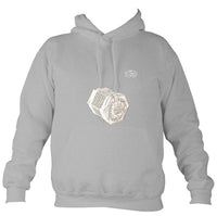 Lachenal Concertina Hoodie-Hoodie-Heather grey-Mudchutney