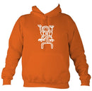 Cave Painting Hoodie-Hoodie-Burnt orange-Mudchutney