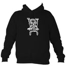 Cave Painting Hoodie-Hoodie-Jet black-Mudchutney