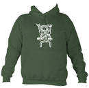 Cave Painting Hoodie-Hoodie-Moss green-Mudchutney