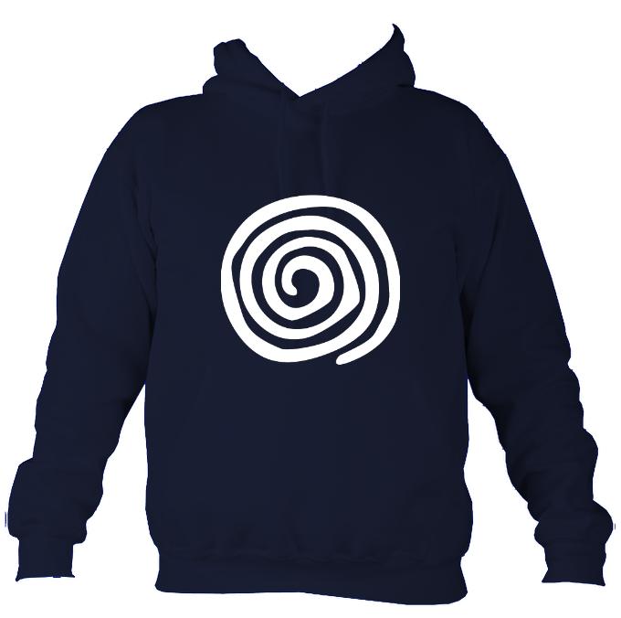 Spiral Hoodie-Hoodie-Oxford navy-Mudchutney