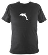 Leaping Dolphin T-Shirt - T-shirt - Dark Heather - Mudchutney