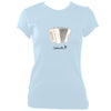 update alt-text with template Ladies Fitted Saltarelle Bouebe T-shirt - T-shirt - Light Blue - Mudchutney