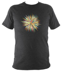 Coloured explosion T-Shirt - T-shirt - Dark Heather - Mudchutney