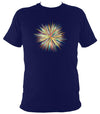 Coloured explosion T-Shirt - T-shirt - Navy - Mudchutney