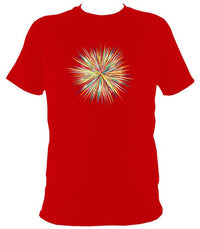 Coloured explosion T-Shirt - T-shirt - Red - Mudchutney
