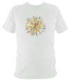 Coloured explosion T-Shirt - T-shirt - White - Mudchutney