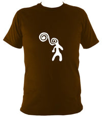 Caveman T-Shirt - T-shirt - Dark Chocolate - Mudchutney
