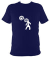 Caveman T-Shirt - T-shirt - Navy - Mudchutney