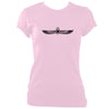 update alt-text with template Winged Scarab Fitted T-Shirt - T-shirt - Light Pink - Mudchutney