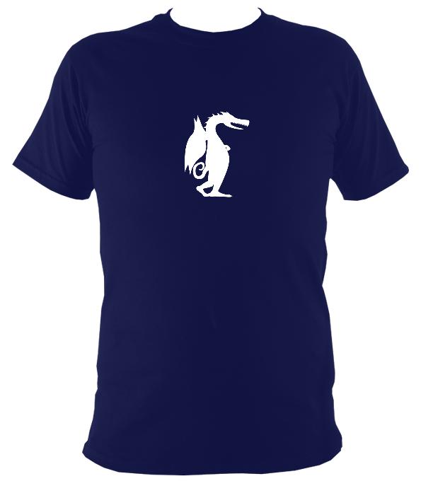 Dragon Ambling Along T-Shirt - T-shirt - Navy - Mudchutney