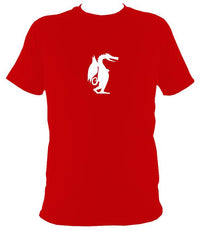Dragon Ambling Along T-Shirt - T-shirt - Red - Mudchutney