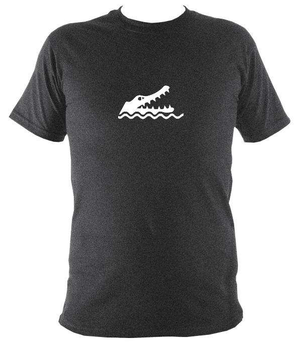 Crocodile T-Shirt - T-shirt - Dark Heather - Mudchutney