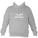 My Hovercraft Is Full of Eels Hoodie-Hoodie-Heather grey-Mudchutney
