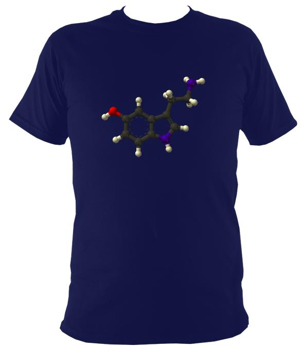 Seratonin T-Shirt - T-shirt - Navy - Mudchutney
