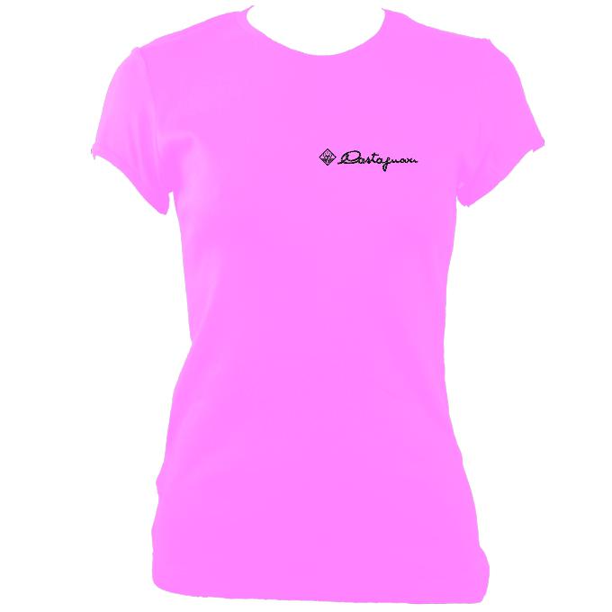 update alt-text with template Castagnari Logo Ladies Fitted T-shirt - T-shirt - Azalea - Mudchutney