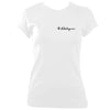update alt-text with template Castagnari Logo Ladies Fitted T-shirt - T-shirt - White - Mudchutney