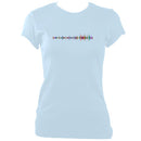 update alt-text with template Soundwave Fitted T-Shirt - T-shirt - Light Blue - Mudchutney