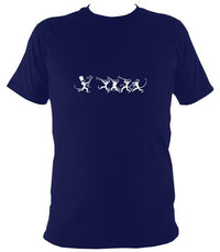 Monkey Band T-Shirt - T-shirt - Navy - Mudchutney