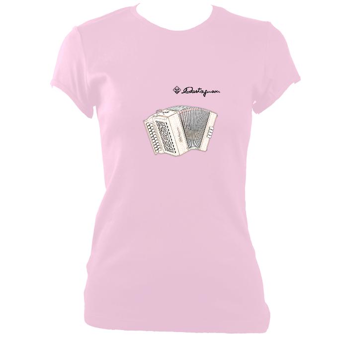 update alt-text with template Castagnari Tommy Ladies Fitted T-shirt - T-shirt - Light Pink - Mudchutney