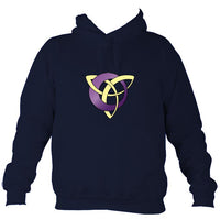 Celtic Modern Design Hoodie-Hoodie-Oxford navy-Mudchutney