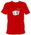 Castagnari Tommy Melodeon T-Shirt - T-shirt - Red - Mudchutney