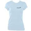 update alt-text with template Ladies Fitted Saltarelle T-shirt - T-shirt - Light Blue - Mudchutney