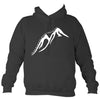 Man on a mountain didn't fall there Hoodie-Hoodie-Storm grey-Mudchutney