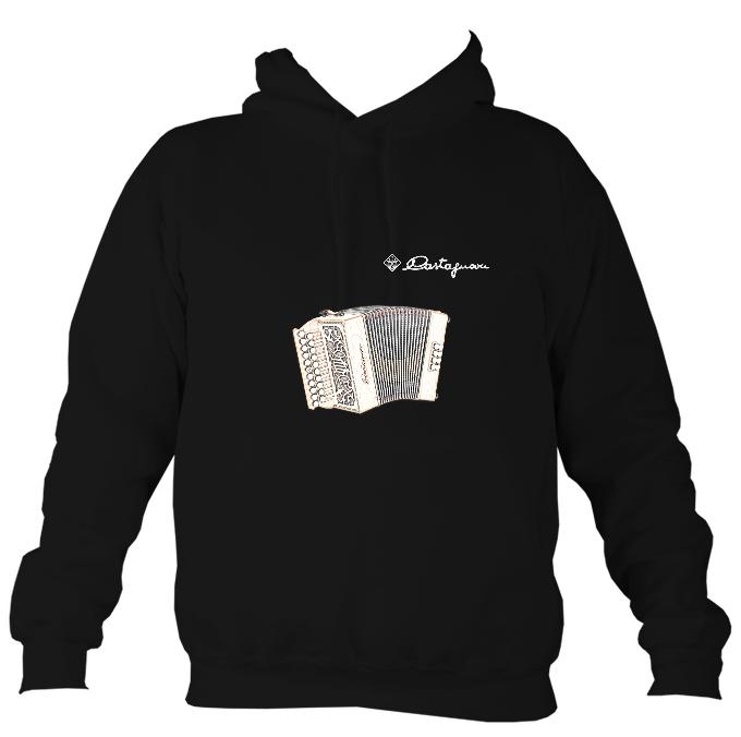 Castagnari Lilly Melodeon Hoodie-Hoodie-Jet black-Mudchutney