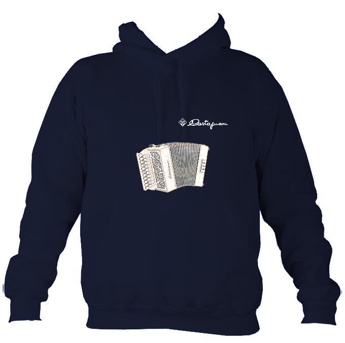 Castagnari Lilly Melodeon Hoodie-Hoodie-Oxford navy-Mudchutney