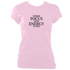 update alt-text with template Where focus goes fitted T-shirt - T-shirt - Light Pink - Mudchutney