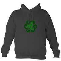 Irish Celtic Knot Hoodie-Hoodie-Charcoal-Mudchutney