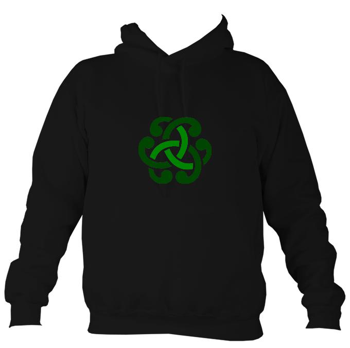 Irish Celtic Knot Hoodie-Hoodie-Jet black-Mudchutney