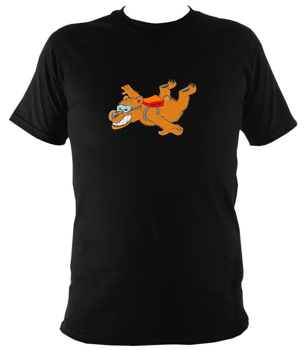 Dare Bear T-Shirt - T-shirt - Black - Mudchutney