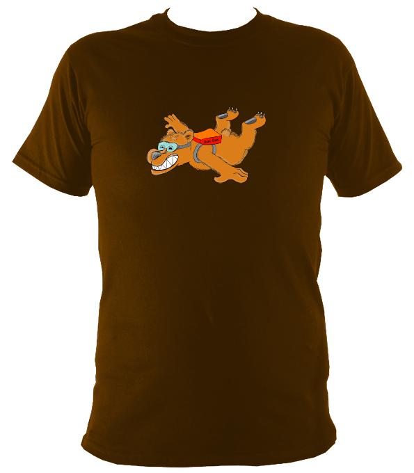 Dare Bear T-Shirt - T-shirt - Dark Chocolate - Mudchutney