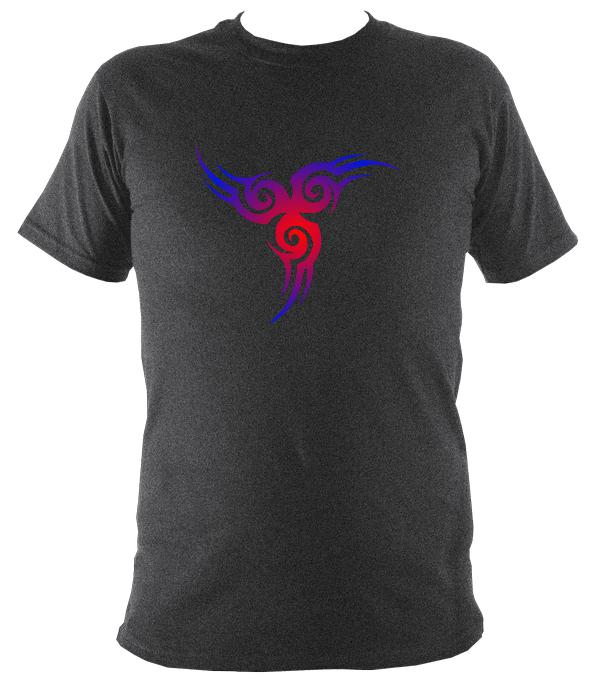 Celtic Style Tribal T-Shirt - T-shirt - Dark Heather - Mudchutney