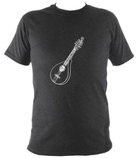 Mandolin T-Shirt - T-shirt - Dark Heather - Mudchutney